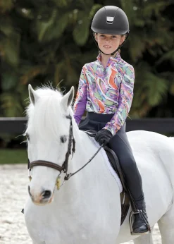 CoolBlast® 100 Kids’ Noma Long Sleeve Print Shirt